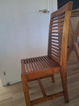 Conjunto de 6 Sillas comedor madera maciza