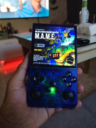 Consola Arcade MAME GAMINJA Azul
