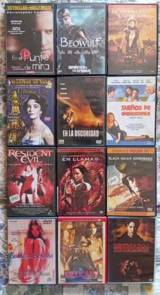 LOTE 2. LIQUIDACION DE PELÍCULAS ORIGINALES.0'50