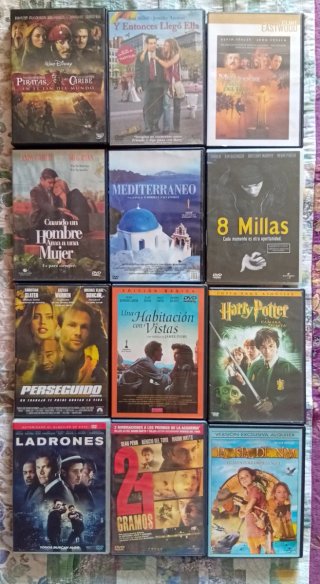 LOTE 2. LIQUIDACION DE PELÍCULAS ORIGINALES.0'50