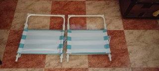 2 Sillas Plegables Playa Rayas