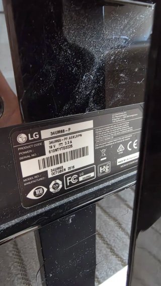 Monitor LG 34 PC Gaming 34UM68