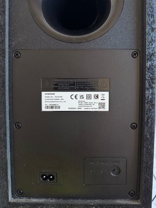 Barra de Sonido Samsung Negra