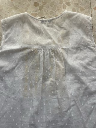 Blusa Dándara M/38 Blanca y Amarilla