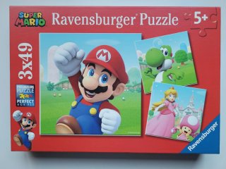 Puzle Super Mario Bros Ravensburger | 3 puzles
