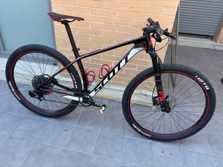 Bicicleta Scott Scale Carbono Talla M hombre