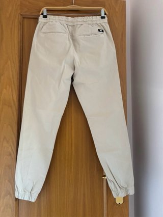 Pantalón jogger Zara beige Talla S
