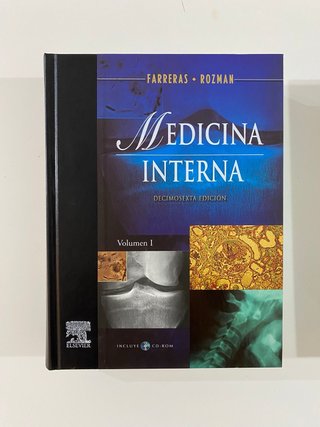 Farreras Rozman Medicina Interna 16ª Ed. 2 Tomos