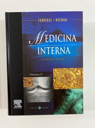 Farreras Rozman Medicina Interna 16ª Ed. 2 Tomos