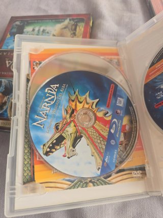 Lote Películas Narnia Blu-ray DVD