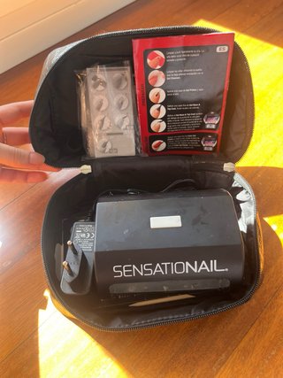 Kit Manicura Sensationail Negro