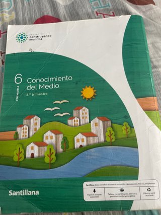 Conocimiento del medio 6 de primaria