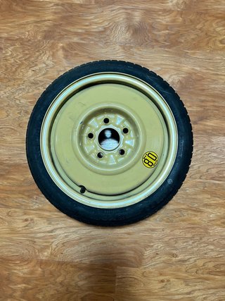 Rueda de repuesto de 15 pulgadas de coche 80km