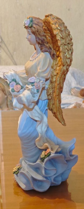 Figura Antigua Mujer/Ángel.