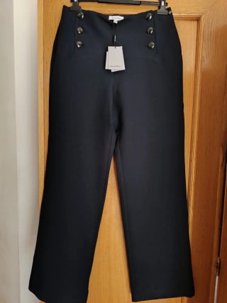 Pantalón mujer Pedro del Hierro azul marino