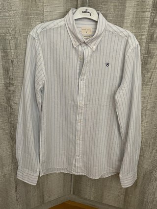Camisa Lino Rayas Alvaro Moreno Talla s