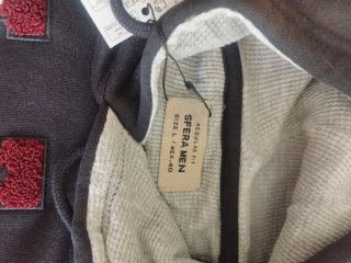 Sudadera Sfera Hombre Gris y Roja
