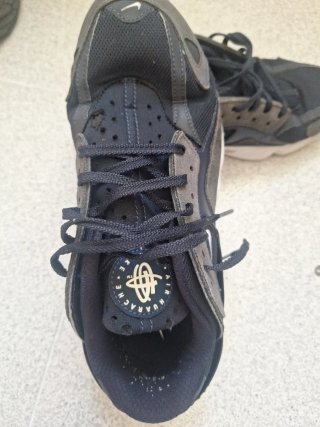 Zapatillas Nike Air Huarache Negras y Grises