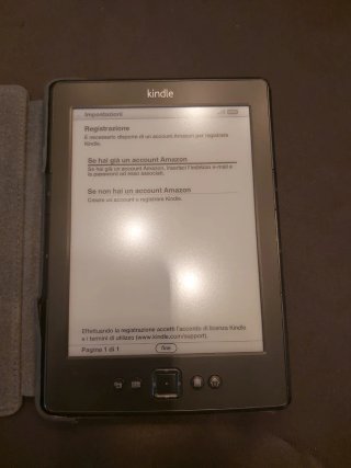 Kindle Amazon 5a Generazione Grigio