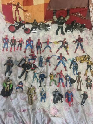 Lote Figuras Marvel/DC Comics
