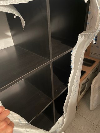 Mueble Modular Ikea Negro/Marrón