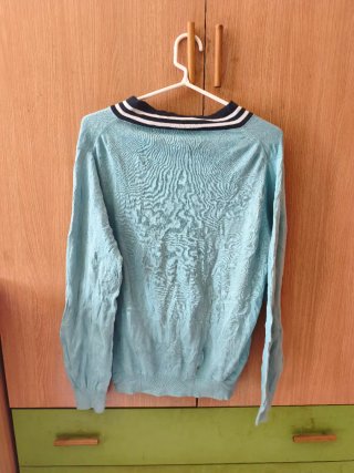 Jersey Lacoste Azul V-Neck