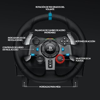 Volante Logitech G29 PS5 PS4 PC + Pedales