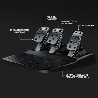 Volante Logitech G29 PS5 PS4 PC + Pedales