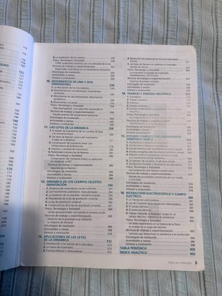 Física y química, 1 Bachillerato