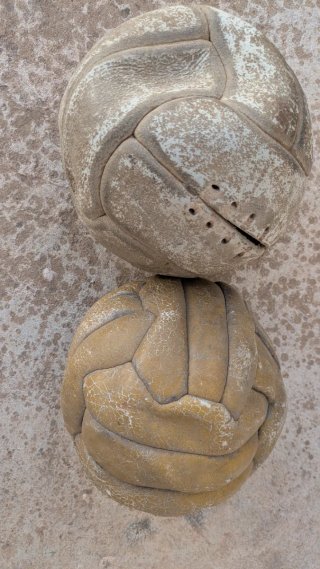 Pallone da calcio vintage