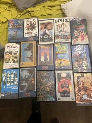 Lote Películas VHS Disney y más