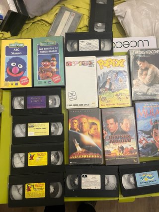 Lote Películas VHS Disney y más