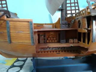 Maqueta Barco Santa María