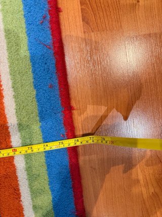 Alfombra Ikea Rayas Multicolor