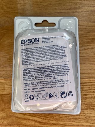 Cartucho Epson Tinta amarilla 604 Piña