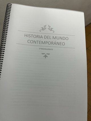 Resumen historia del mundo contemporáneo 1bach