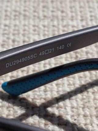Gafas DOSUNO 2 en 1  Negras/Azules