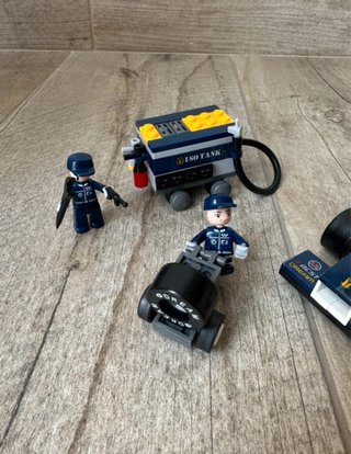 Set Auto Formula 1 Mattoncini Tipo Lego