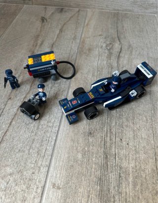 Set Auto Formula 1 Mattoncini Tipo Lego