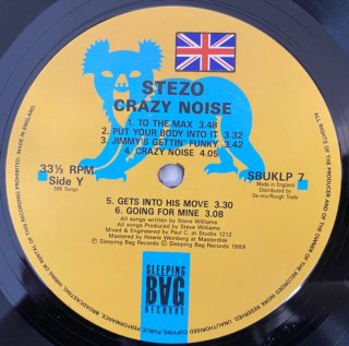Stezo - Crazy Noise Vinilo