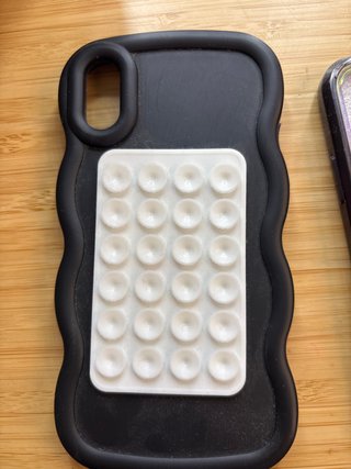 Funda iPhone XS con ventosas