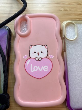 Funda iPhone XS con ventosas