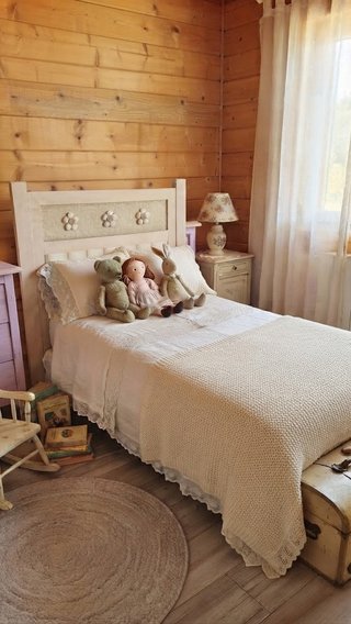 Cabecero infantil vintage dulce y encantador