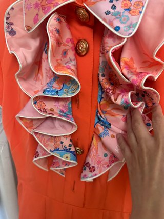 Vestido Kiss & Bliss Naranja Talla S