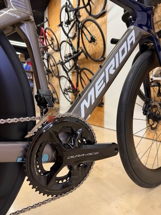 Merida Reacto Pro Azul Gris Talla S y XS
