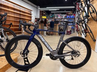 Merida Reacto Pro Azul Gris Talla S y XS