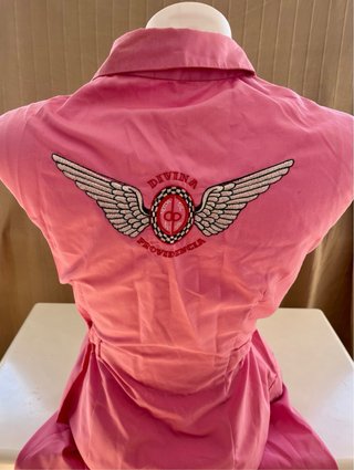 Vestido Estilo 60s Rosa con Cremallera