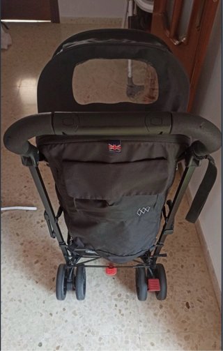 Silla Paseo Maclaren Techno Arc Negra plegable