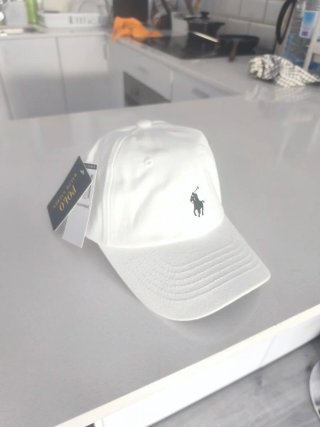 Gorra Polo Ralph Lauren Blanca Nueva ajustable