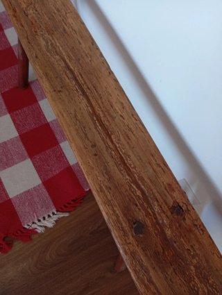 Banco rústico de madera restaurado ,venta en pers